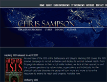 Tablet Screenshot of chrissampson.com